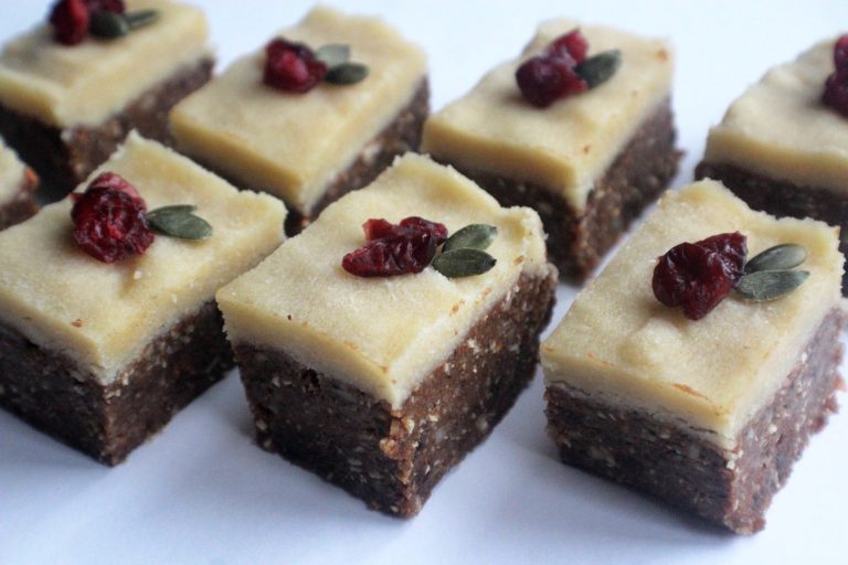 Raw Christmas Cake Bites & Marzipan Frosting – Indulging Innocently ...