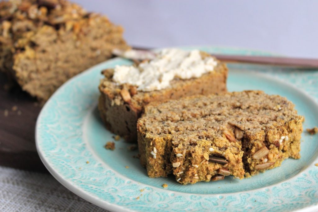 Seeded Vegan & Gluten-Free Sweet Potato Bread – Indulging Innocently ...