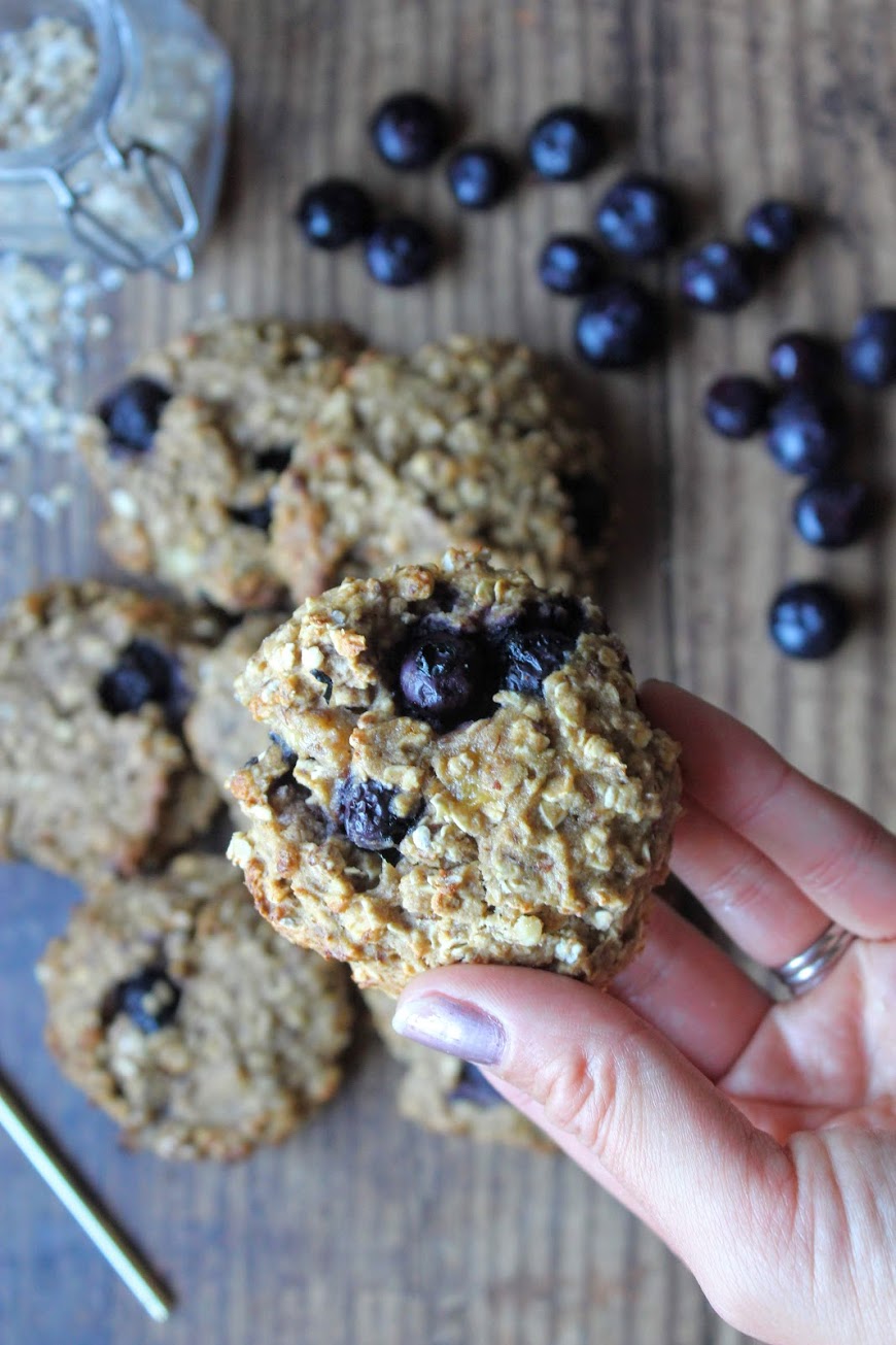 Blueberry & Banana Breakfast Cookies – Indulging Innocently Recipes By ...