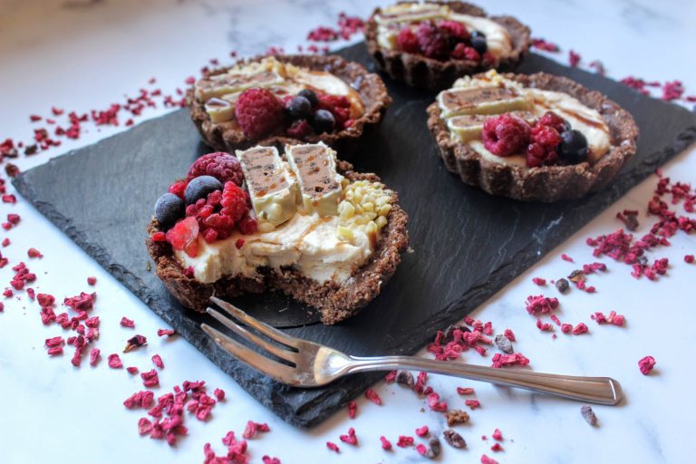 White Chocolate, Berry & Almond Tarts – Indulging Innocently Recipes By ...